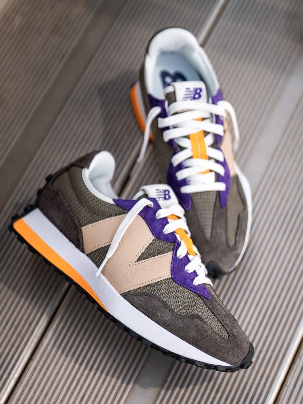 💛💜 NEW BALANCE 327 PURPLE GOLD 💜💛